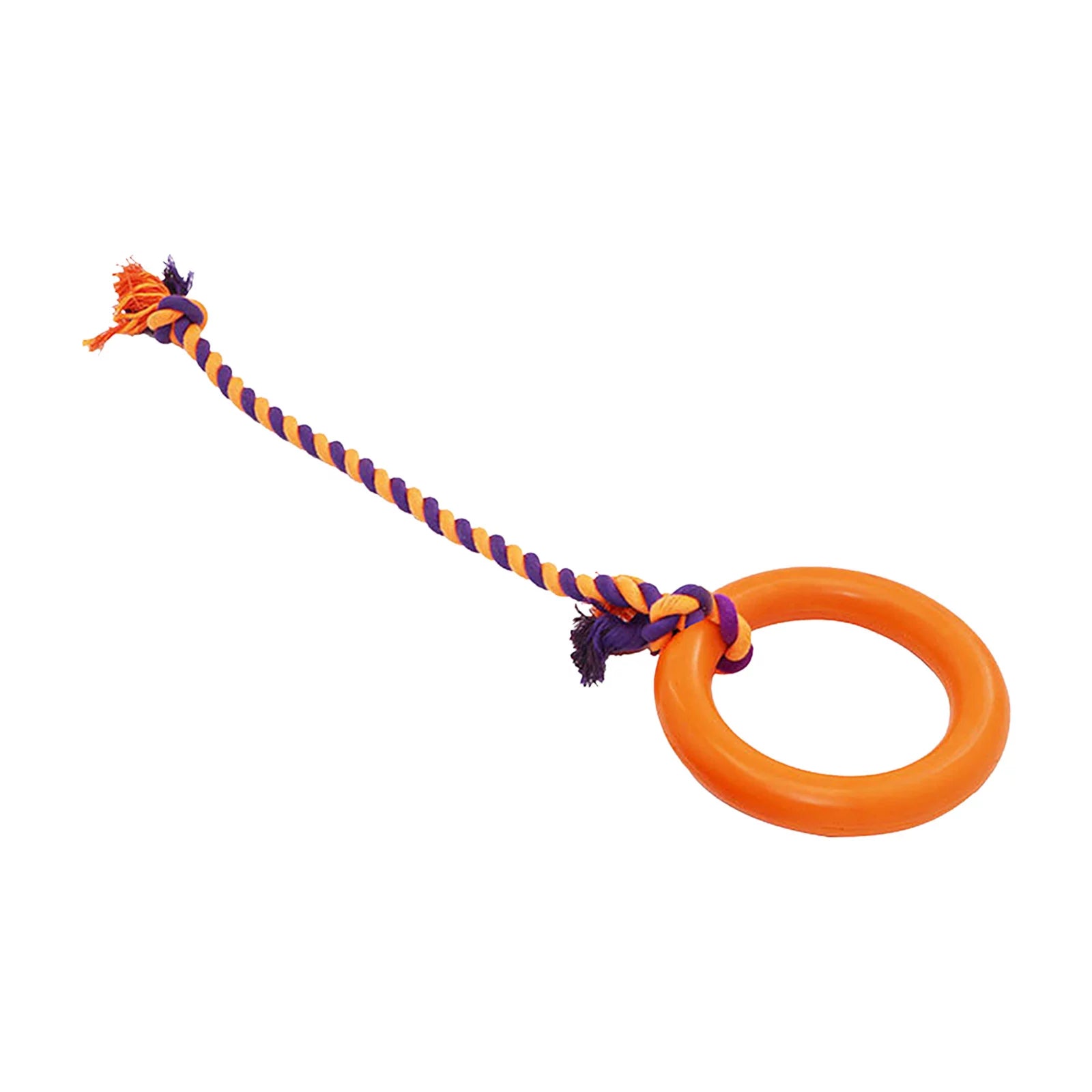 Dog Toys for Aggressive Chewers, Rubber Durable Tug of War Dog Toy, Dog Teeth Cleaning Toy, Dog Rope Toys for Medium and Large Dogs