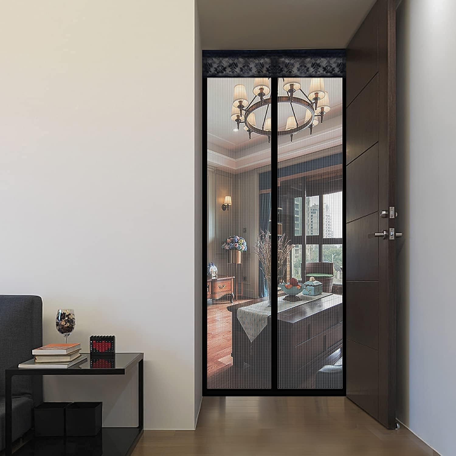 Magnetic Screen Door Easy Install Screen Door Magnetic Door Screen Pet Friendly Sliding Door Screen Door Mesh Door Screen Net for Doors Screen for Door