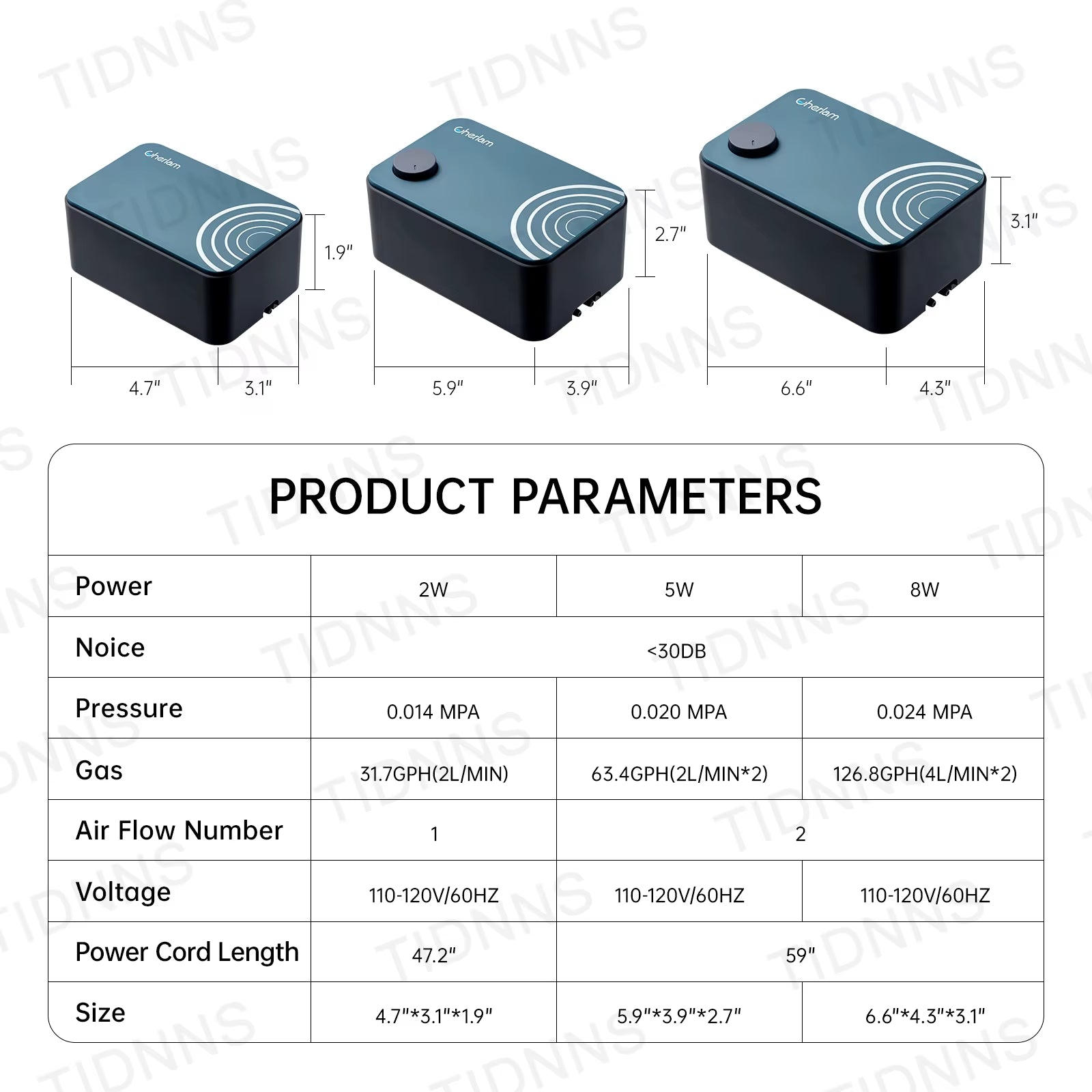 Silent Aquarium Oxygen Air Pump with Check Valve Fish Tank Double Outlet Large Oxygenator Aquarium Air Compressor Aerator 220V8W