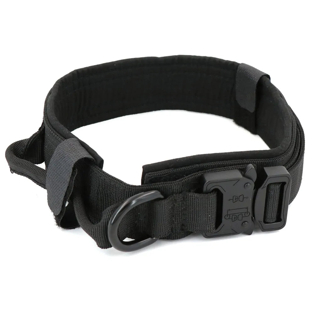 Nylon material, our heavy-duty Dog Collar.