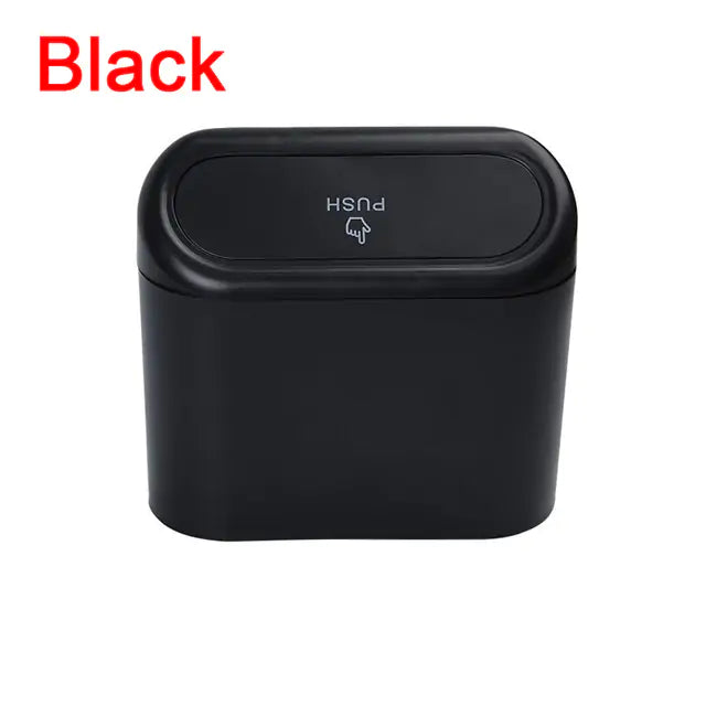 Car Trash Can with Lid, Made from durable plastic, this car trash can is built to withstand daily use...