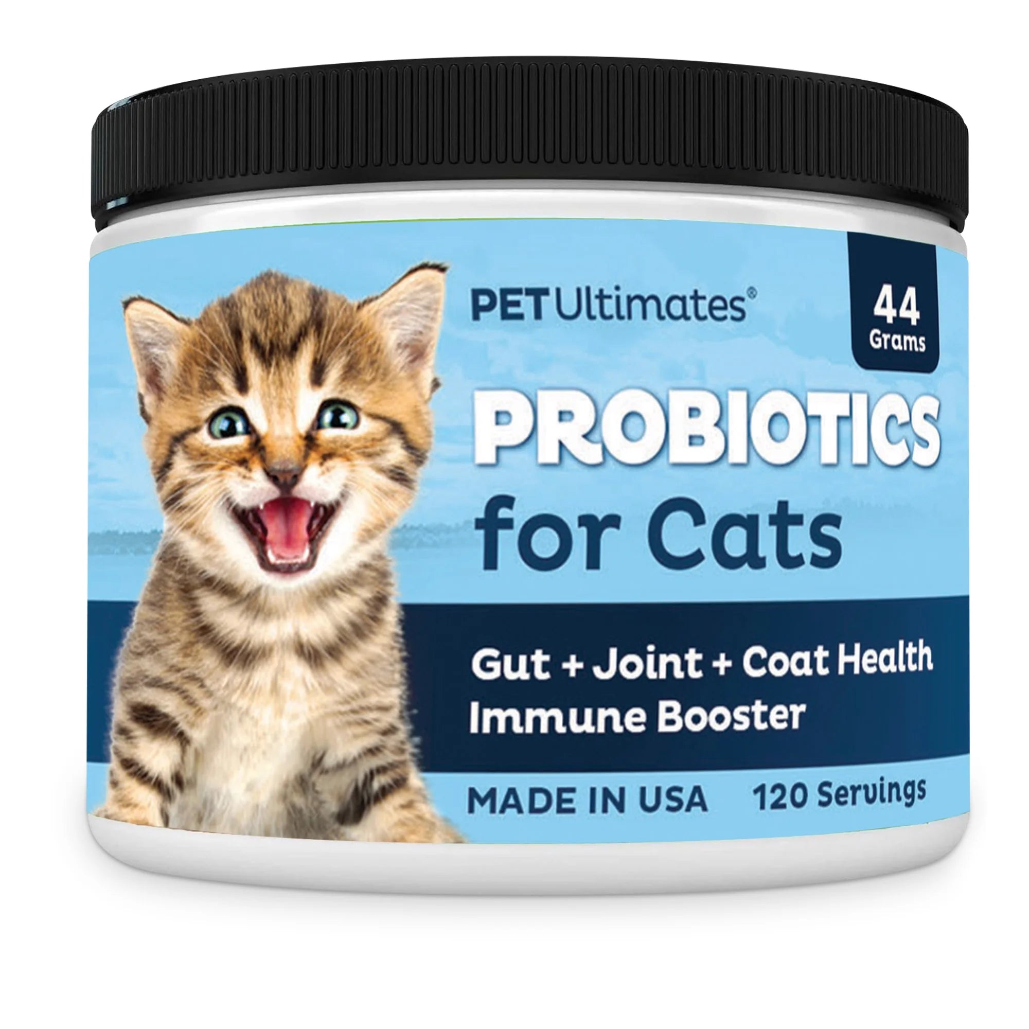 Cat Probiotics Powder with Digestive Enzymes for Cats Digestive Health Supplement 44 Grams