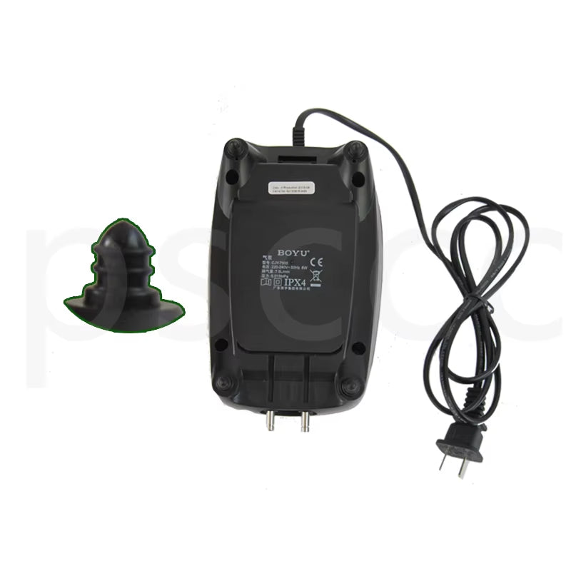 BOYU High Power Fish Tank Oxygen Air Pump Fish Aquarium Air Compressor Adjustable Air Flow Oxygen Pump for Fish 220V-240V