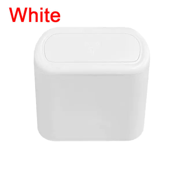 Car Trash Can with Lid, Made from durable plastic, this car trash can is built to withstand daily use...