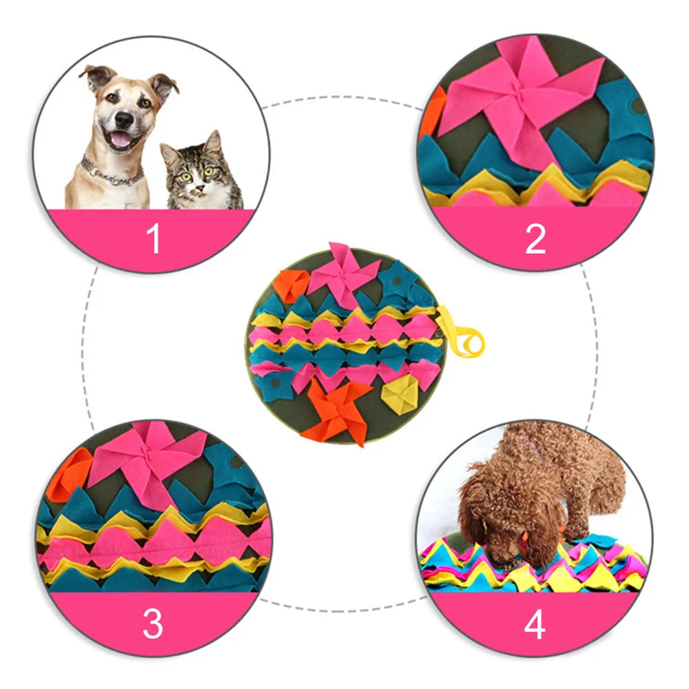 Fun and Durable Dog Sniffing Mat