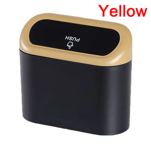 Car Trash Can with Lid, Made from durable plastic, this car trash can is built to withstand daily use...