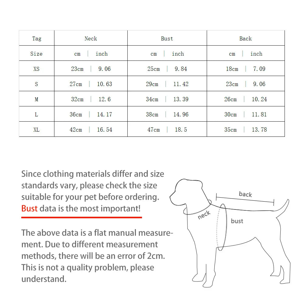 Polar Fleece Dog Clothes...