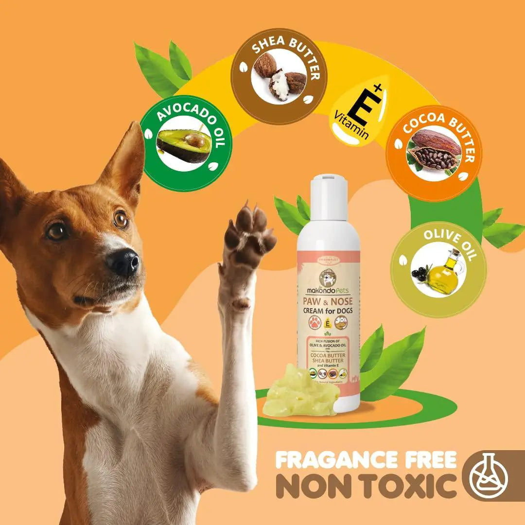 Natural Dog Paw Balm Non Waxy Formula Dog Nose Balm Snout for Dogs.
