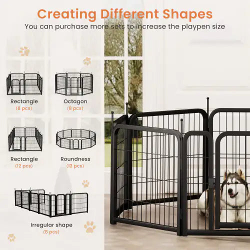 Dog Playpen Fence Outdoors