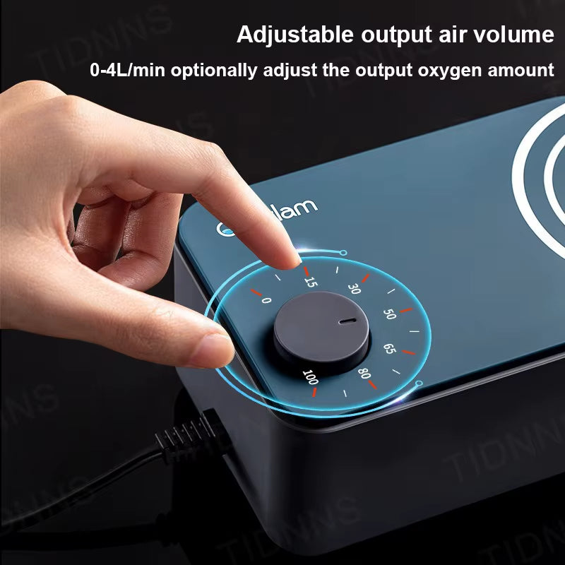 Silent Aquarium Oxygen Air Pump with Check Valve Fish Tank Double Outlet Large Oxygenator Aquarium Air Compressor Aerator 220V8W