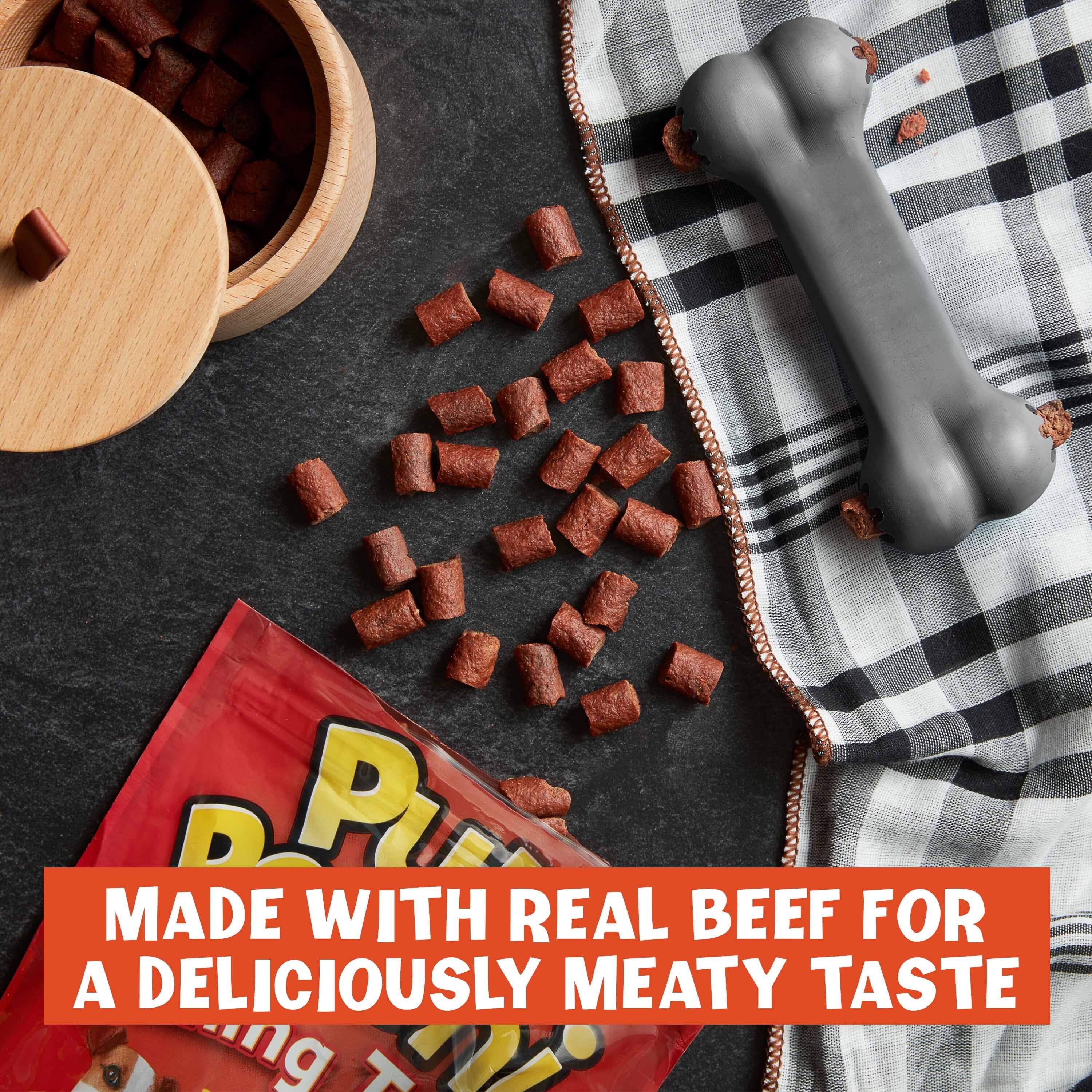 (8 Pack)  Dog Training Treats Made with Real Beef, 5.6 Oz Bags