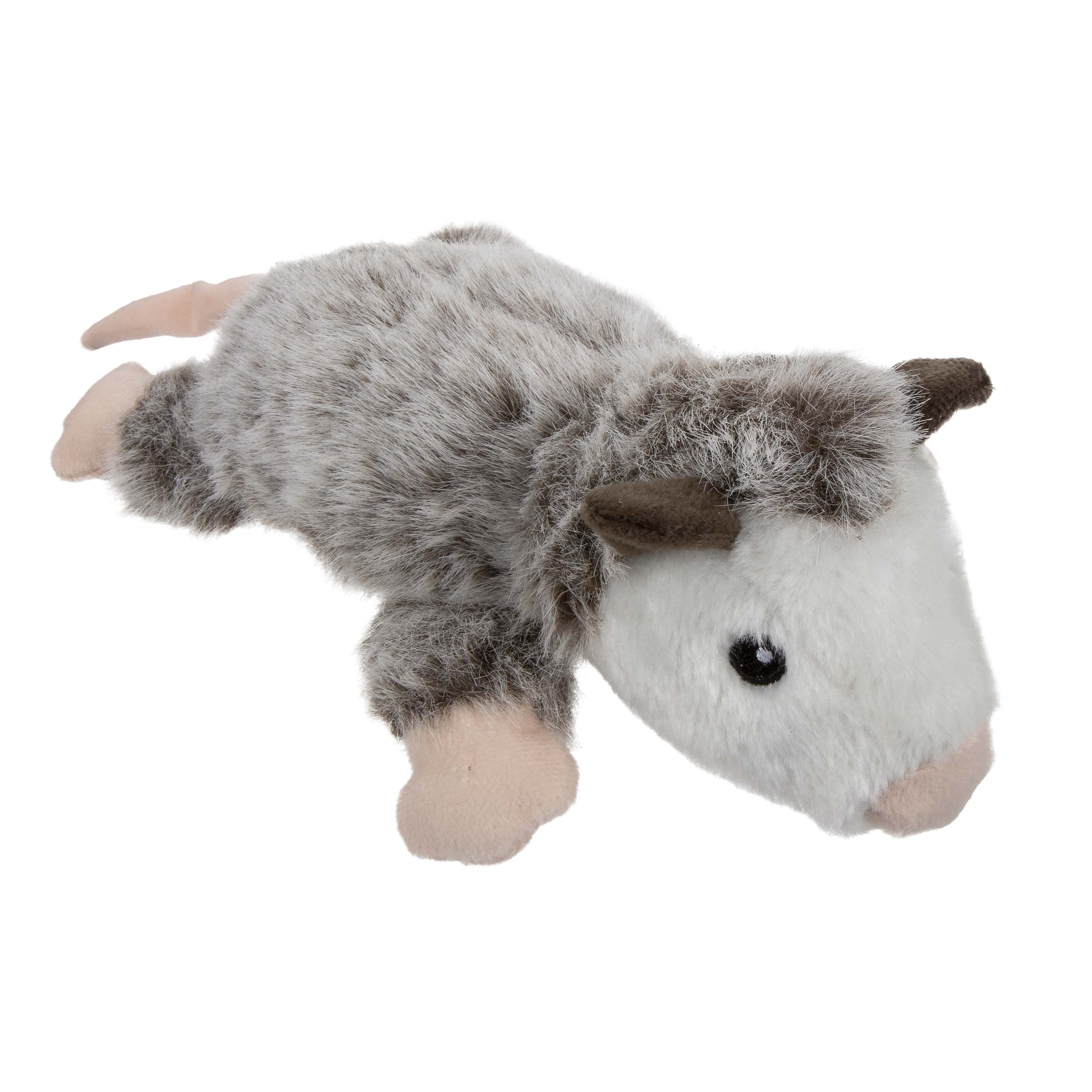 Flatz Opossum Squeaky Plush Dog Toy, Chew Guard Technology - Large