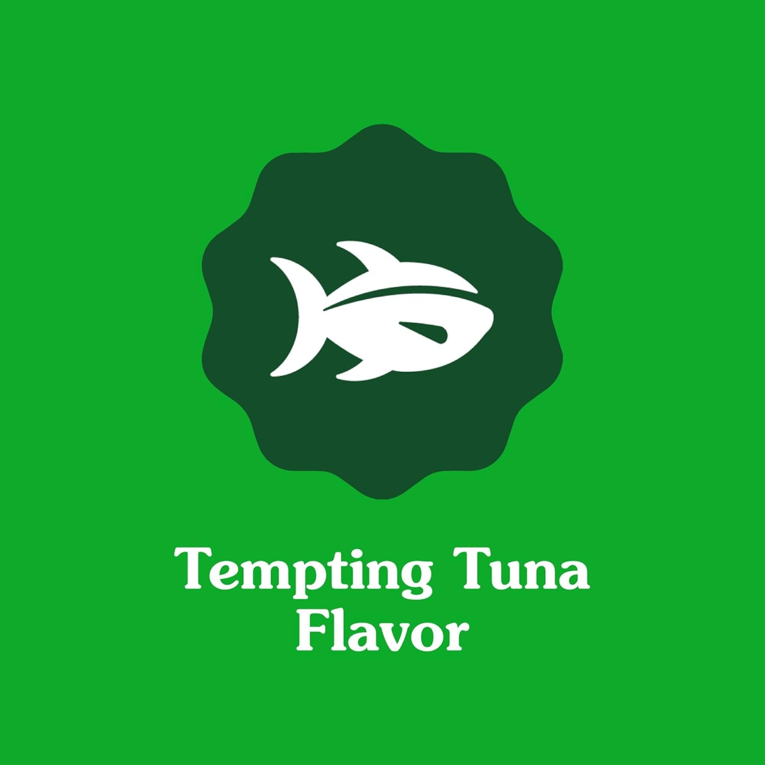 Feline Adult Dental Cat Treats, Tempting Tuna Flavor, 9.75 Oz. Tub