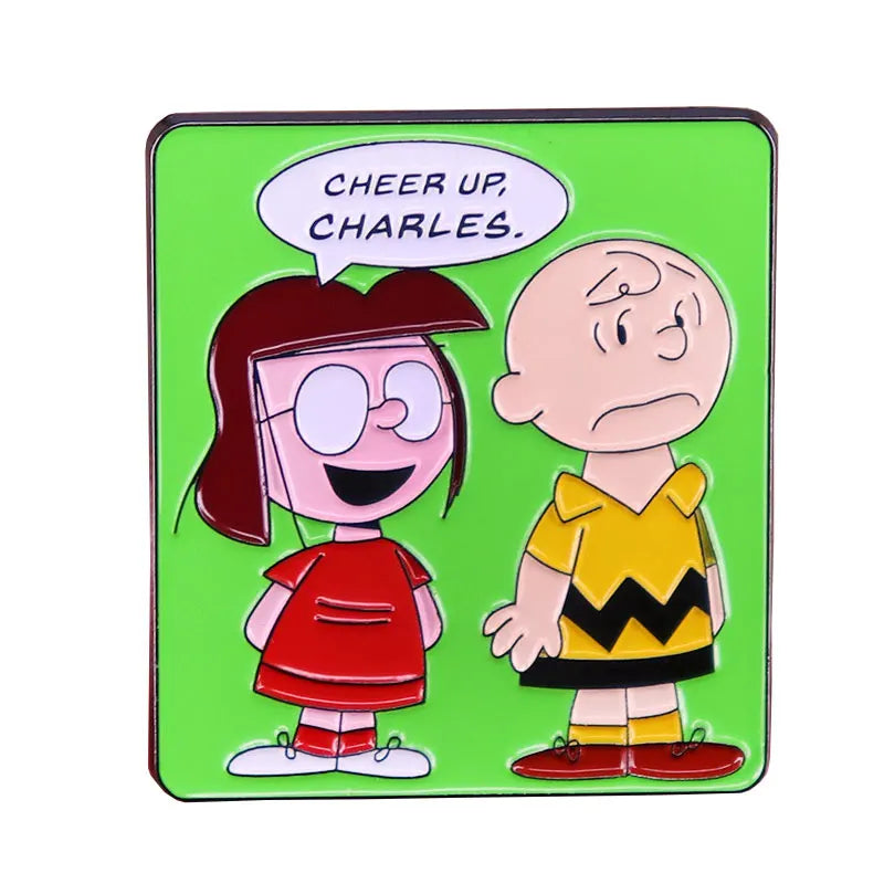 Sanrio Snoopy Enamel Pins Peanuts Brooches Cute Dog Lapel Badges