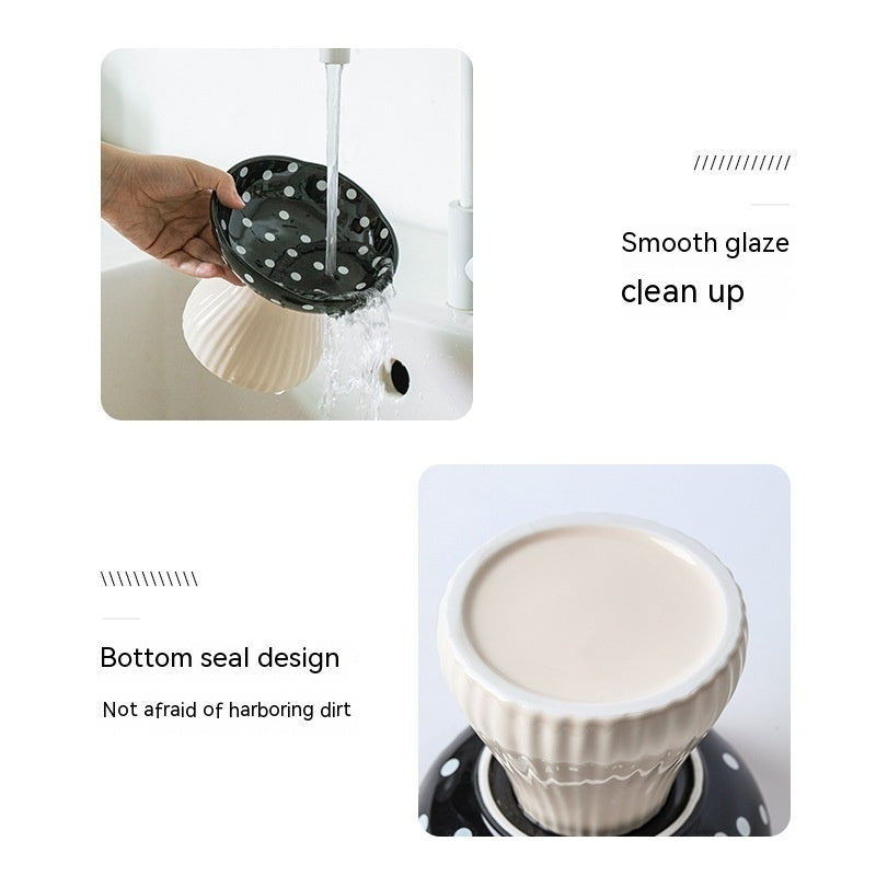 Pet Products with High Foot Protection and Anti-Roll  Bowls for cats