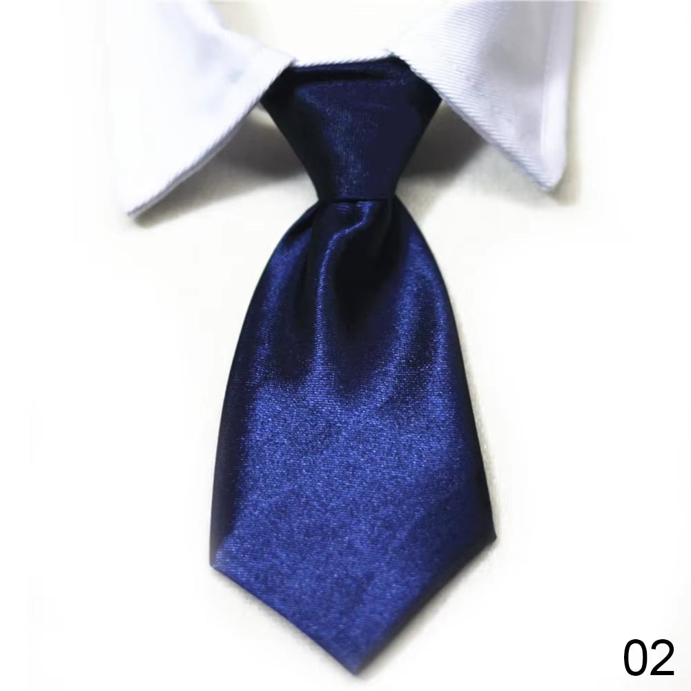 Pet Dog Cat Formal Necktie Tuxedo Bow Tie Black and Red Collar for Dog Cat Pet Accessories Suit for Small Medium Dogs and Cats