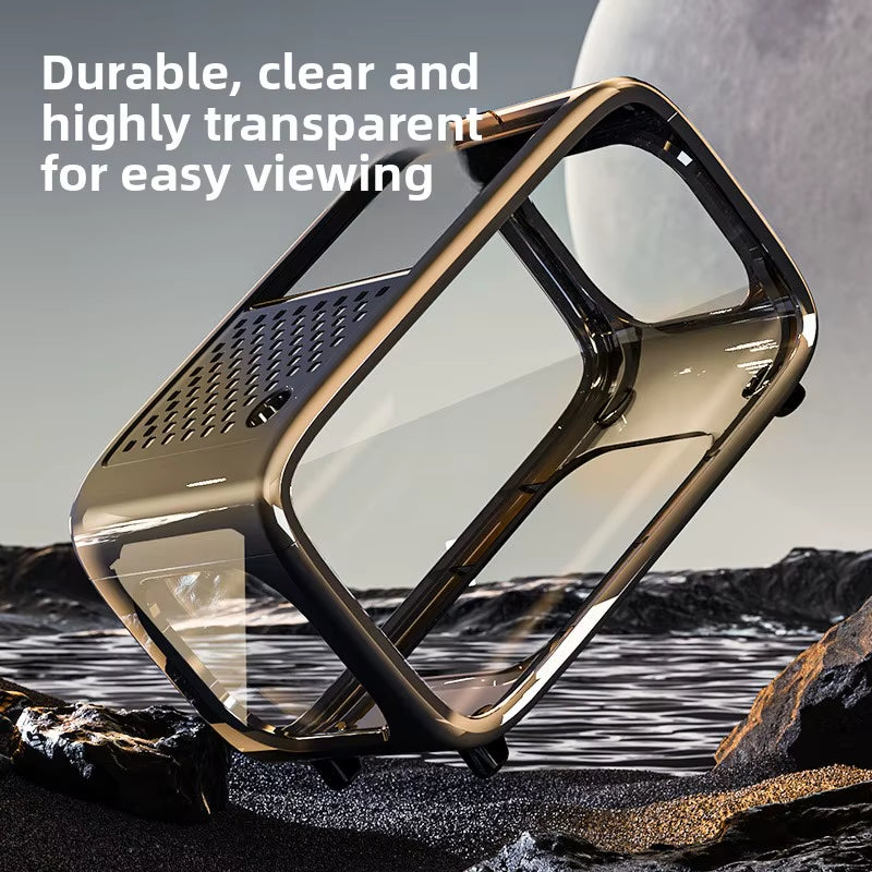 Luxury Fish Tank for Home Use, High-End with Cover, Transparent Living Room, Landscaping, Ecological Tank, Entrance Decoration,