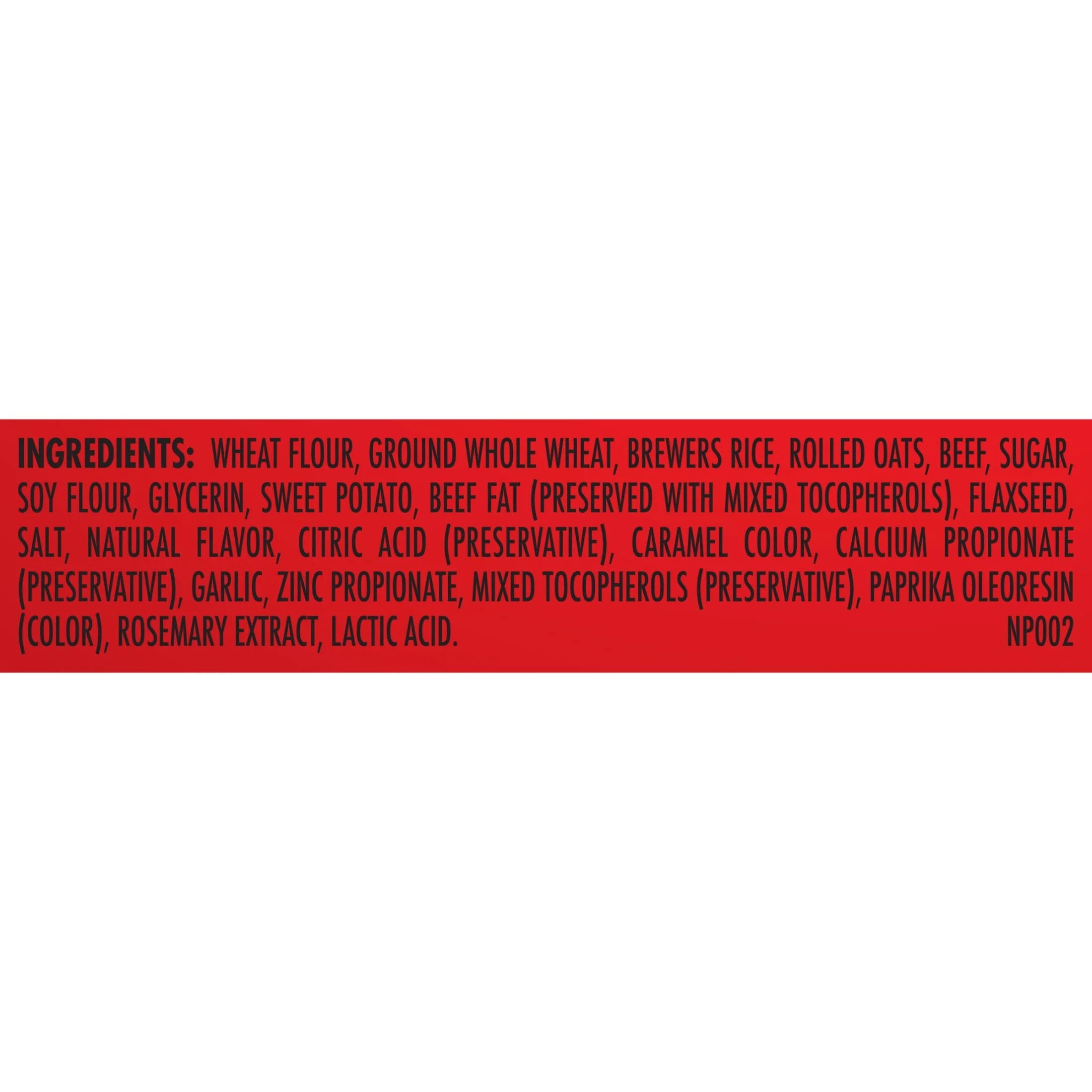 Milk Bone Trail Mix with Real Beef & Sweet Potato, Crunchy & Chewy Dog Treats, 20 Oz