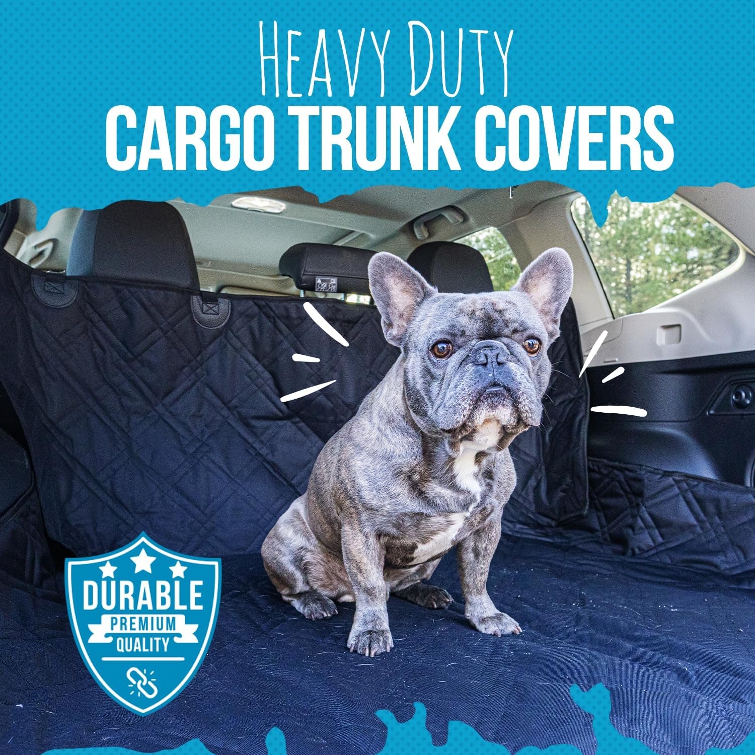 SUV Cargo Liner for Dogs 55