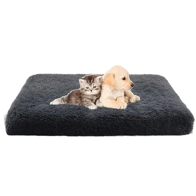 Plush Washable Dog Bed for Comfort