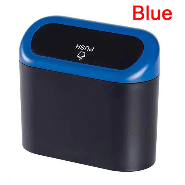 Car Trash Can with Lid, Made from durable plastic, this car trash can is built to withstand daily use...