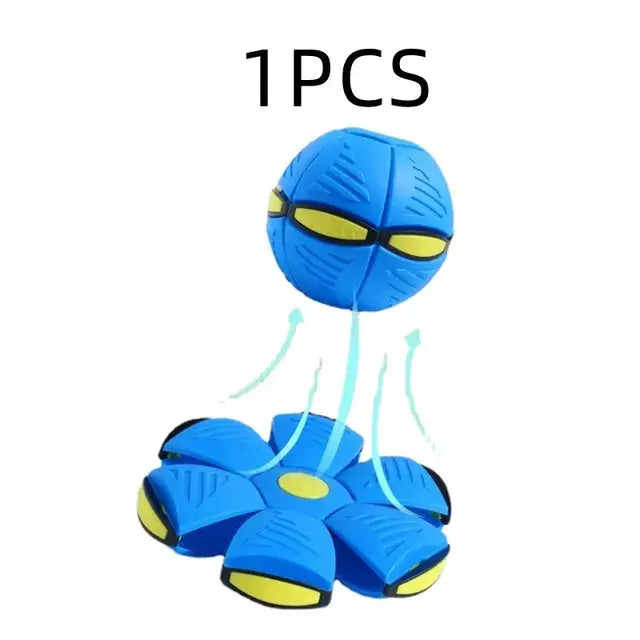 Burn Up Some of The Energy with a Flying UFO Dog Toy