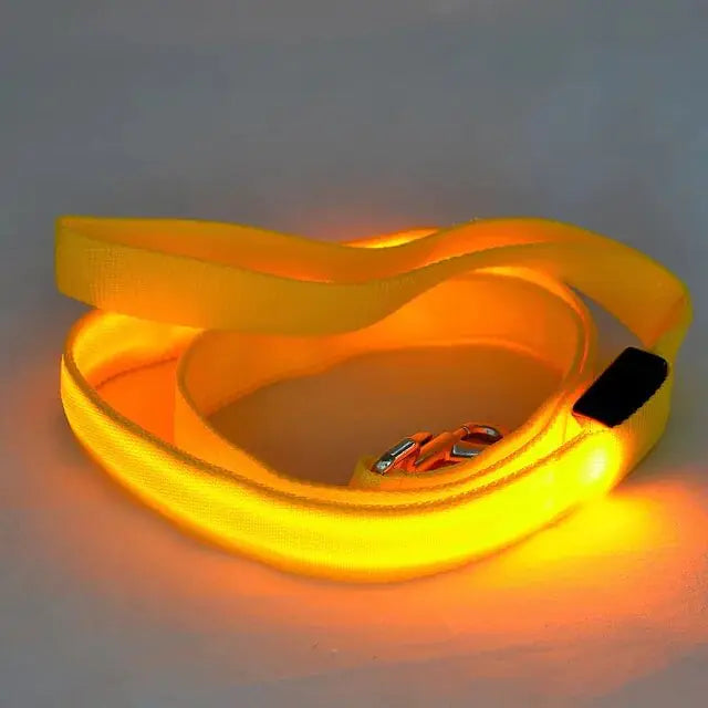 LED Dog Leash Rope Keep your furry friend safe and stylish during the nighttime