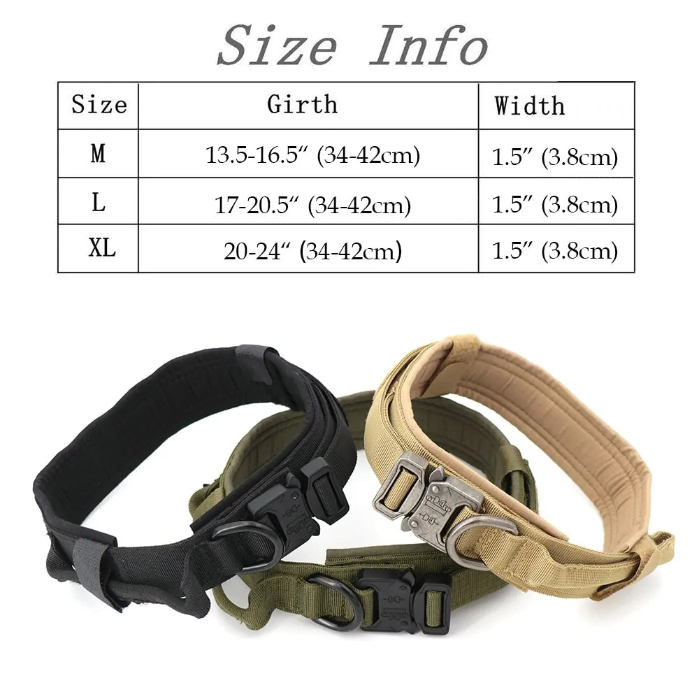 Nylon material, our heavy-duty Dog Collar.